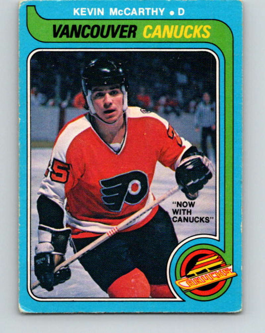 1979-80 O-Pee-Chee #287 Kevin McCarthy NHL  RC Rookie  10510