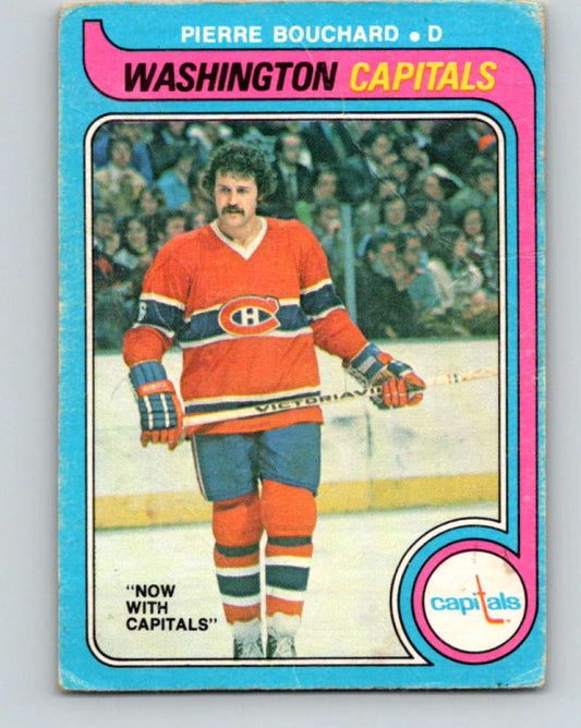 1979-80 O-Pee-Chee #289 Pierre Bouchard NHL  Capitals 10512