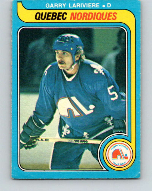 1979-80 O-Pee-Chee #291 Garry Lariviere NHL  Nordiques 10514 Image 1