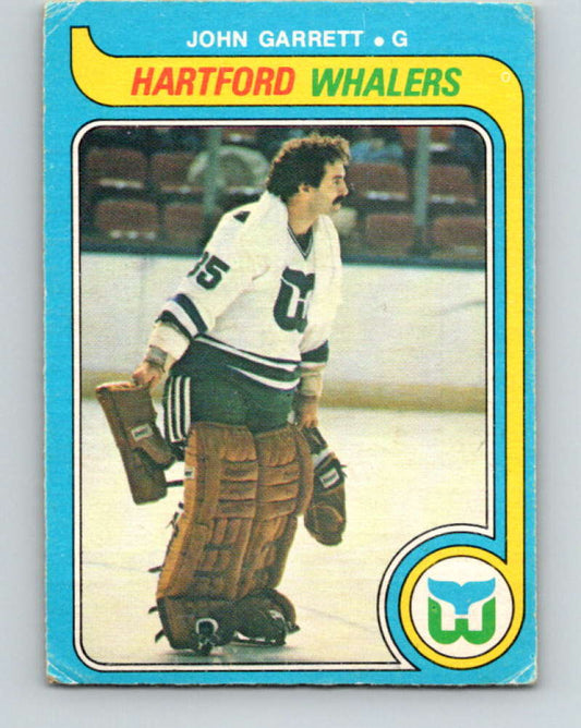 1979-80 O-Pee-Chee #293 John Garrett NHL  Whalers 10517