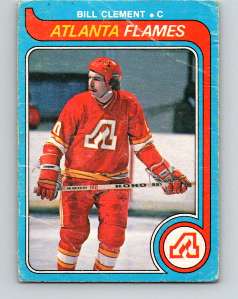 1979-80 O-Pee-Chee #295 Bill Clement NHL Flames 10519 Image 1
