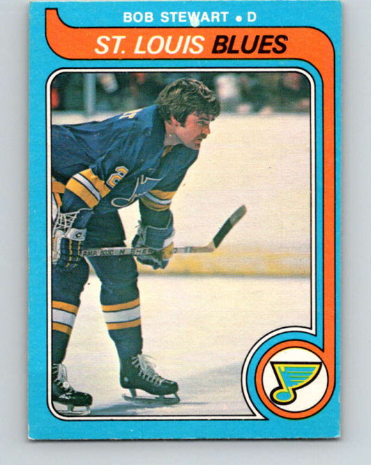 1979-80 O-Pee-Chee #297 Bob Stewart NHL  Blues 10521 Image 1