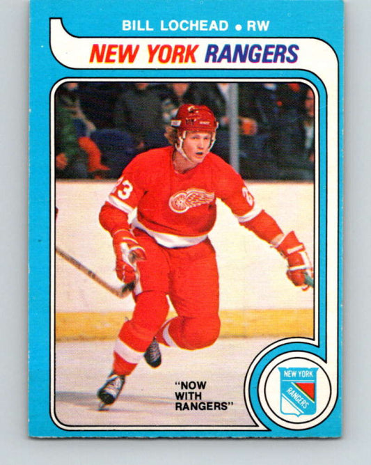 1979-80 O-Pee-Chee #301 Bill Lochead NHL  NY Rangers 10527