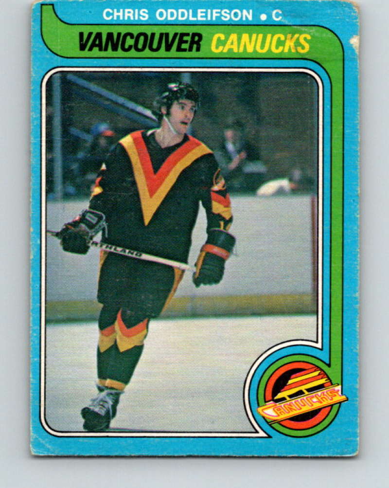 1979-80 O-Pee-Chee #305 Chris Oddleifson NHL Canucks 10532 Image 1
