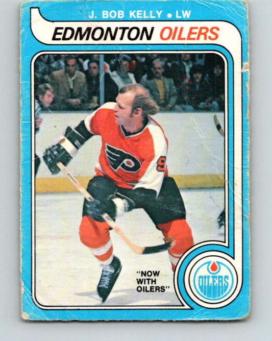 1979-80 O-Pee-Chee #306 J. Bob Kelly NHL  Oilers UER 10533