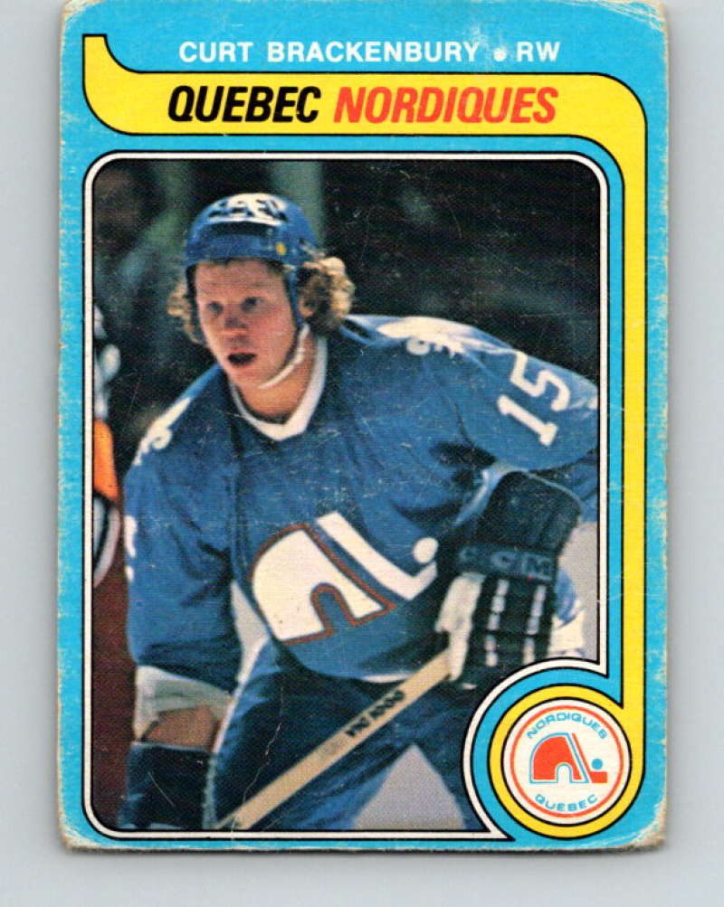 1979-80 O-Pee-Chee #308 Curt Brackenbury NHL RC Rookie 10535 Image 1