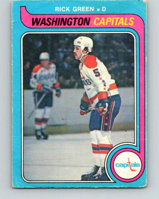 1979-80 O-Pee-Chee #309 Rick Green NHL  Capitals 10537