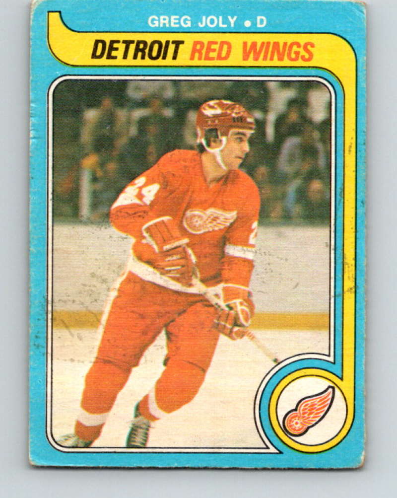 1979-80 O-Pee-Chee #311 Greg Joly NHL Red Wings 10539 Image 1