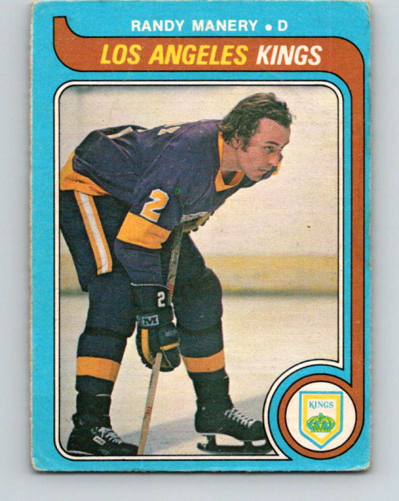 1979-80 O-Pee-Chee #317 Randy Manery NHL Kings 10552 Image 1