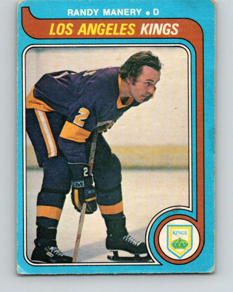 1979-80 O-Pee-Chee #317 Randy Manery NHL Kings 10553 Image 1