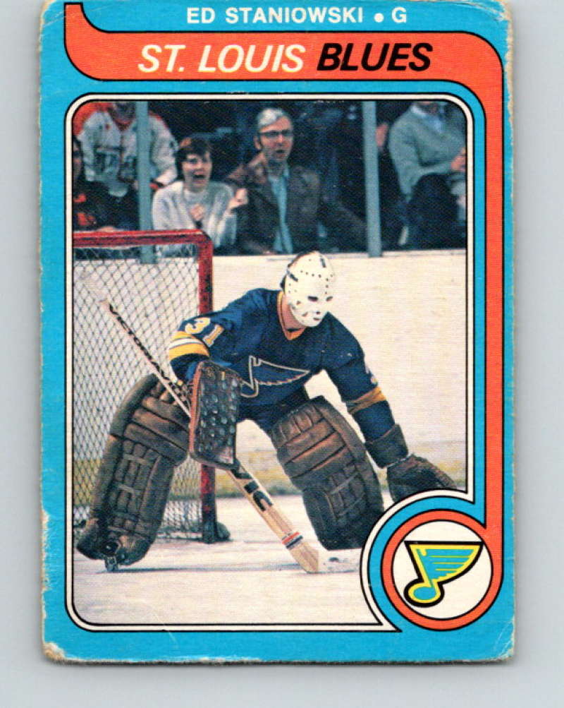 1979-80 O-Pee-Chee #327 Ed Staniowski NHL Blues 10570 Image 1