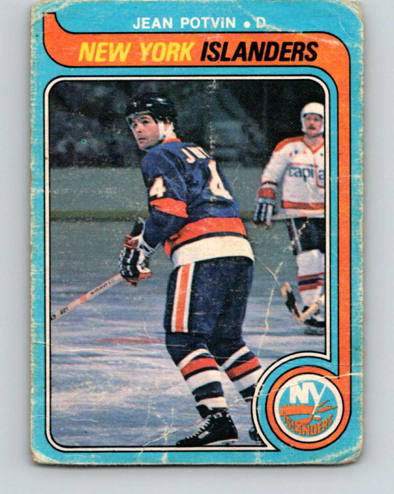 1979-80 O-Pee-Chee #334 Jean Potvin NHL NY Islanders 10580 Image 1