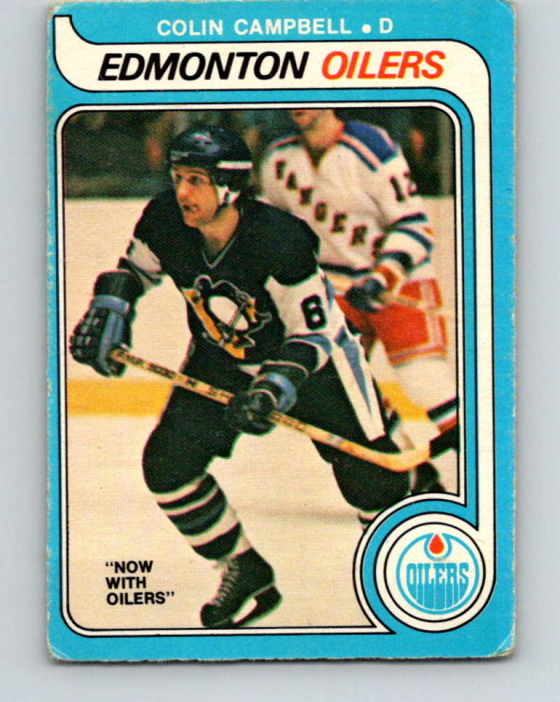 1979-80 O-Pee-Chee #339 Colin Campbell NHL Oilers 10587 Image 1