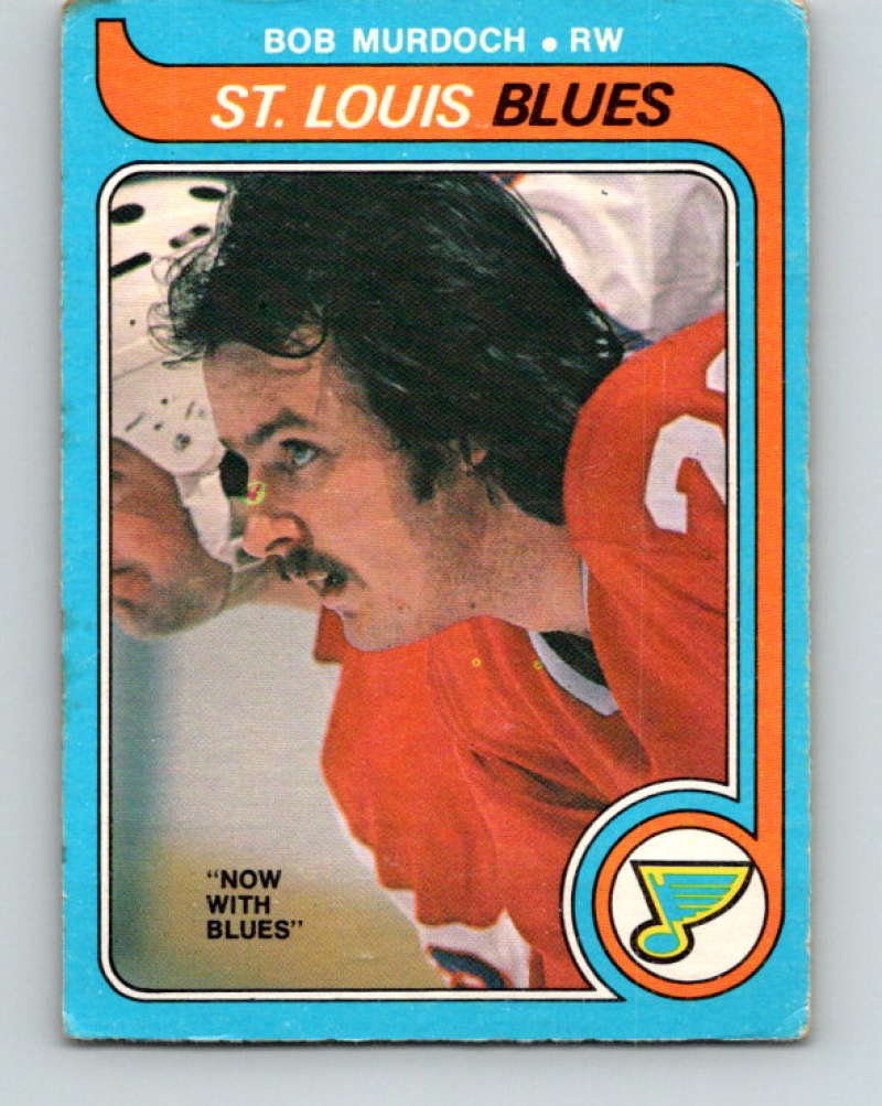 1979-80 O-Pee-Chee #351 Bob Murdoch NHL Blues 10605 Image 1