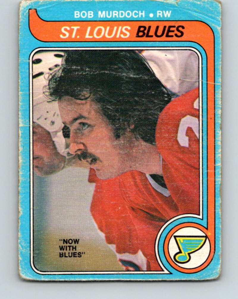1979-80 O-Pee-Chee #351 Bob Murdoch NHL Blues 10606 Image 1