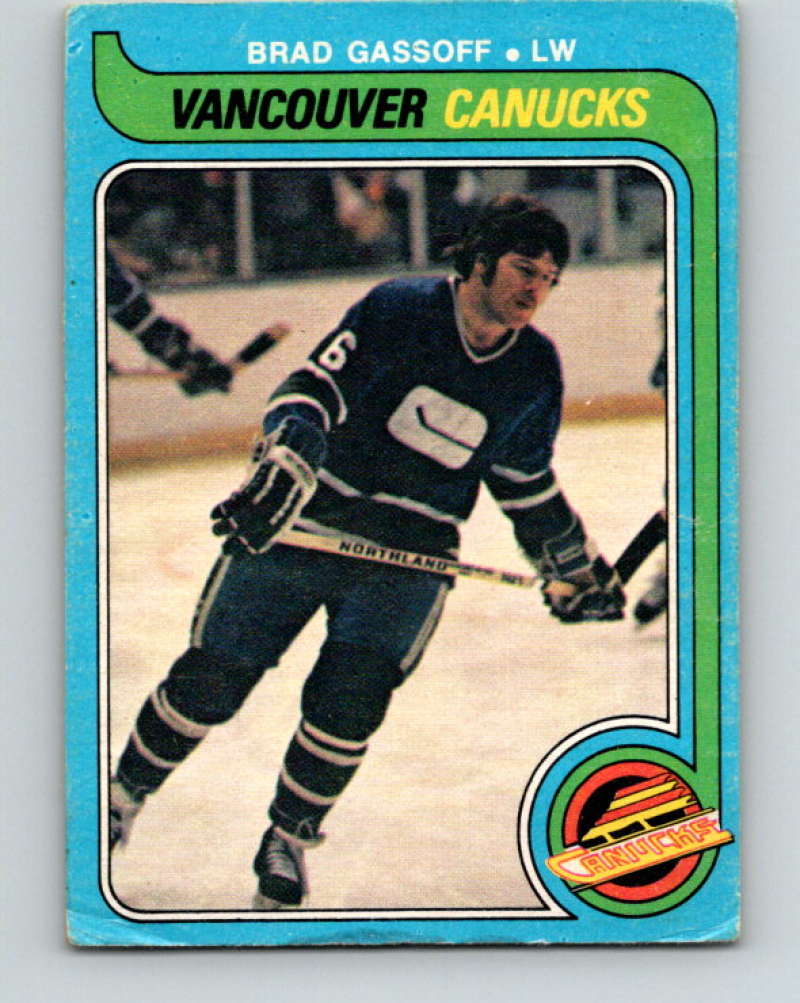 1979-80 O-Pee-Chee #353 Brad Gassoff NHL Canucks 10608 Image 1