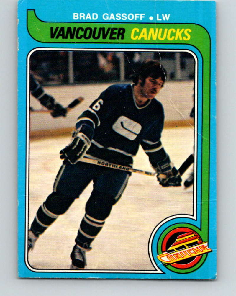 1979-80 O-Pee-Chee #353 Brad Gassoff NHL Canucks 10609 Image 1