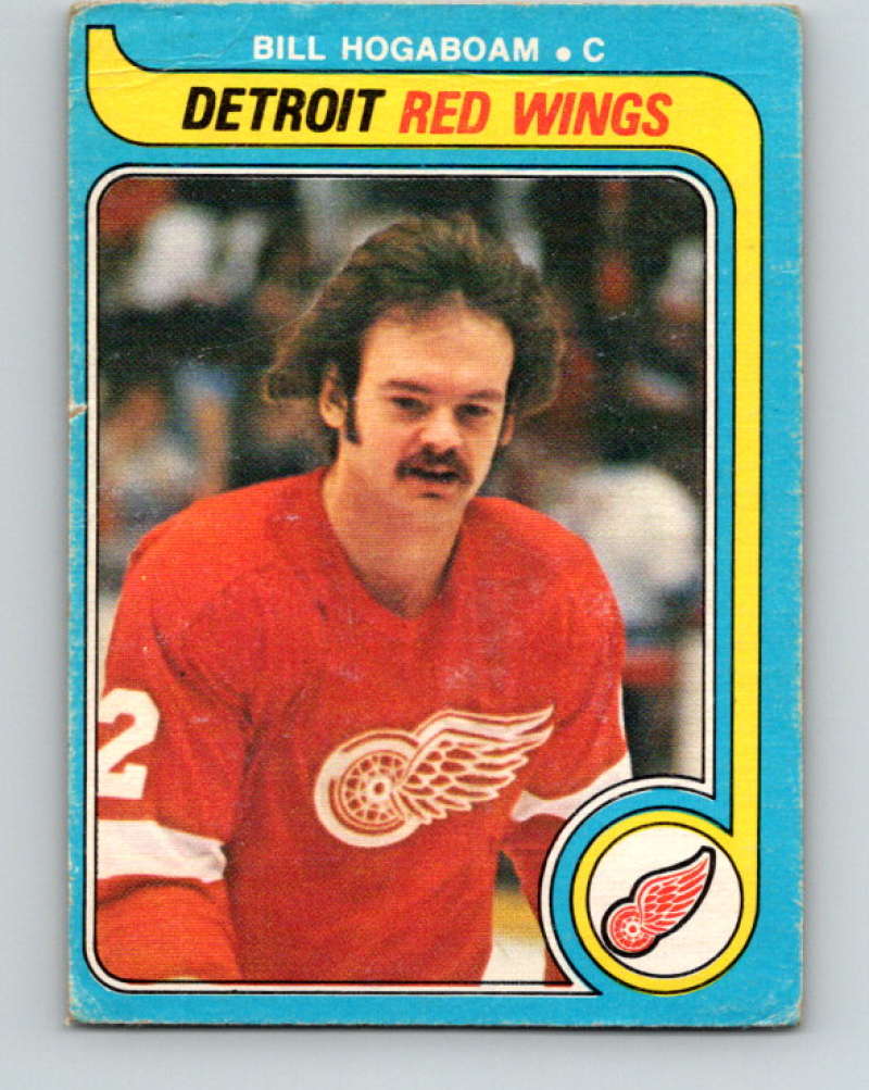 1979-80 O-Pee-Chee #362 Bill Hogaboam NHL Red Wings 10620 Image 1