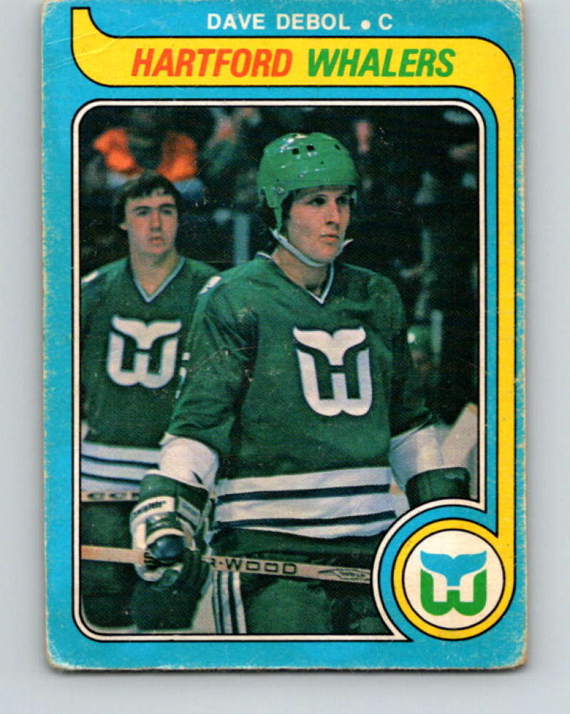 1979-80 O-Pee-Chee #363 Dave Debol NHL RC Rookie Whalers 10621 Image 1