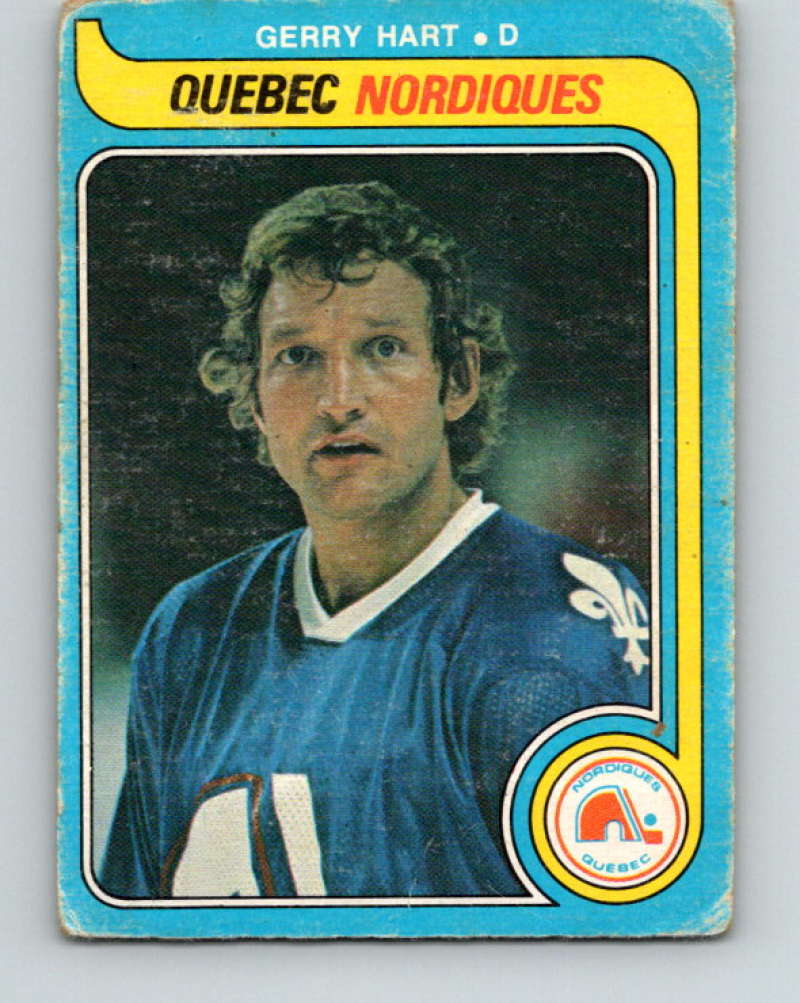 1979-80 O-Pee-Chee #365 Gerry Hart NHL Nordiques 10623 Image 1