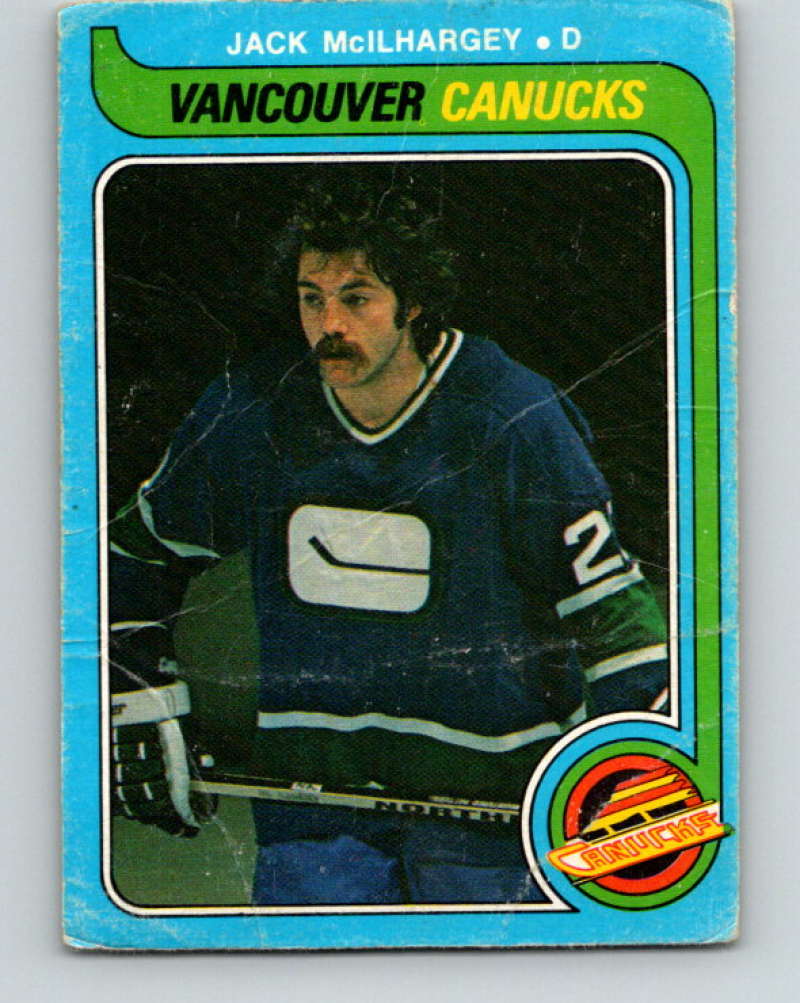 1979-80 O-Pee-Chee #367 Jack McIlhargey NHL Canucks 10625 Image 1