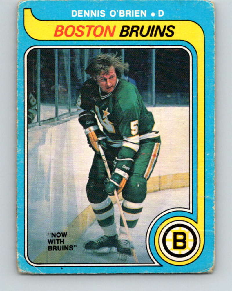 1979-80 O-Pee-Chee #375 Dennis O'Brien NHL Bruins 10637 Image 1