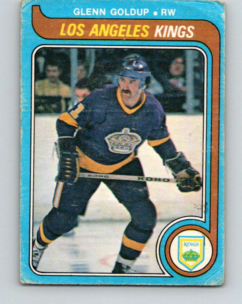 1979-80 O-Pee-Chee #376 Glenn Goldup NHL Kings 10638 Image 1