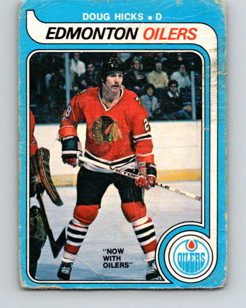 1979-80 O-Pee-Chee #379 Doug Hicks NHL Oilers 10642 Image 1