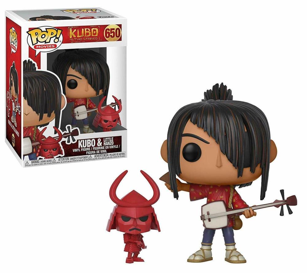 Funko Pop - 650 Movies Kubo Two Strings - Kubo & Little Hanzo Vinyl Figure Image 1