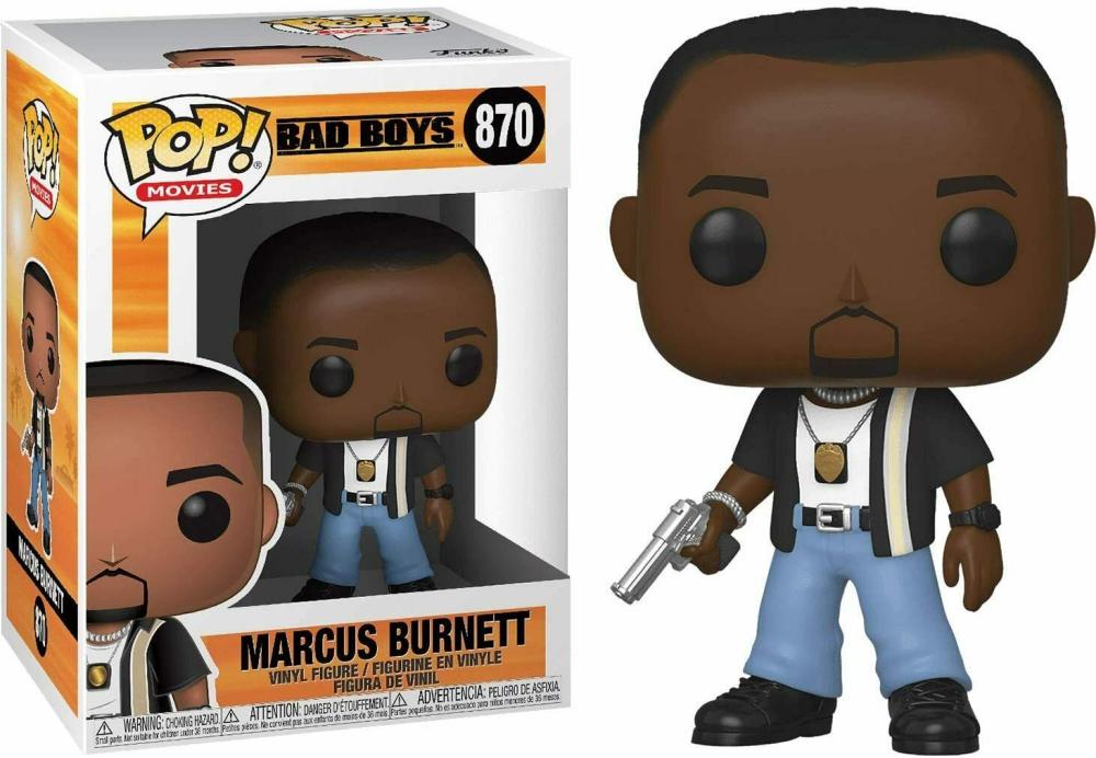 Funko Pop - 870 Movies Bad Boys - Marcus Burnett (Martin Lawrence) Vinyl Figure