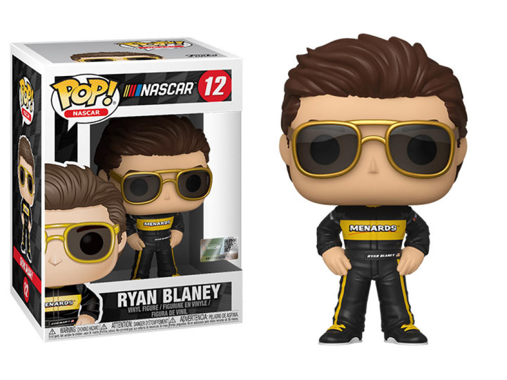 Funko Pop - 12 Nascar Racing - Ryan Blaney Black Outfit Vinyl Figure