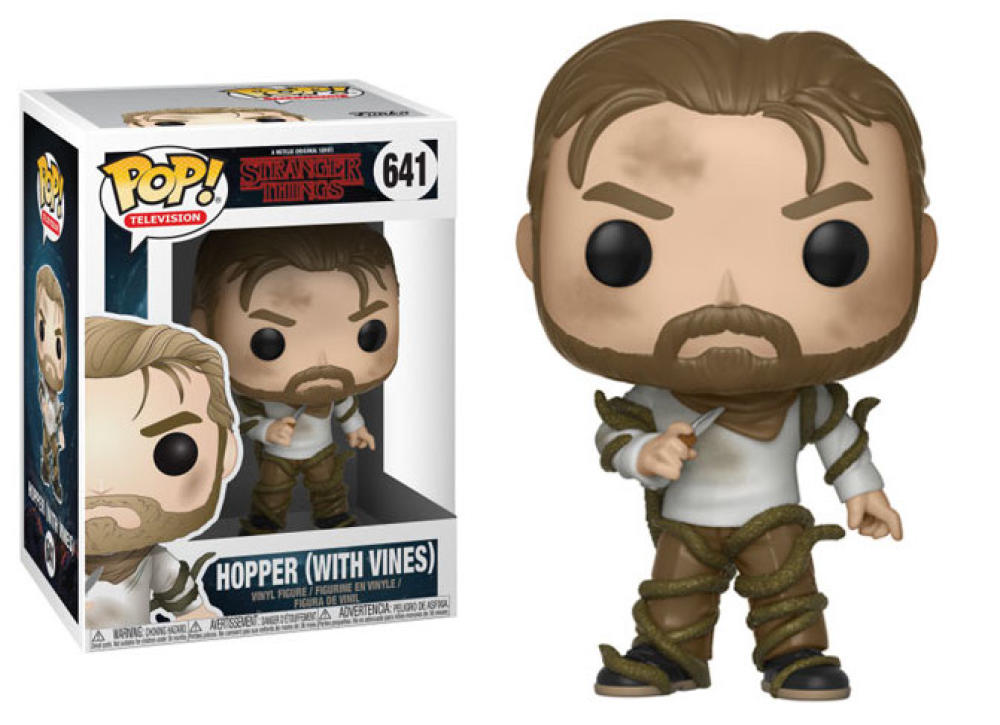 Funko Pop - 641 Television Stranger Things - Hopper (With Vines) Vinyl Figure