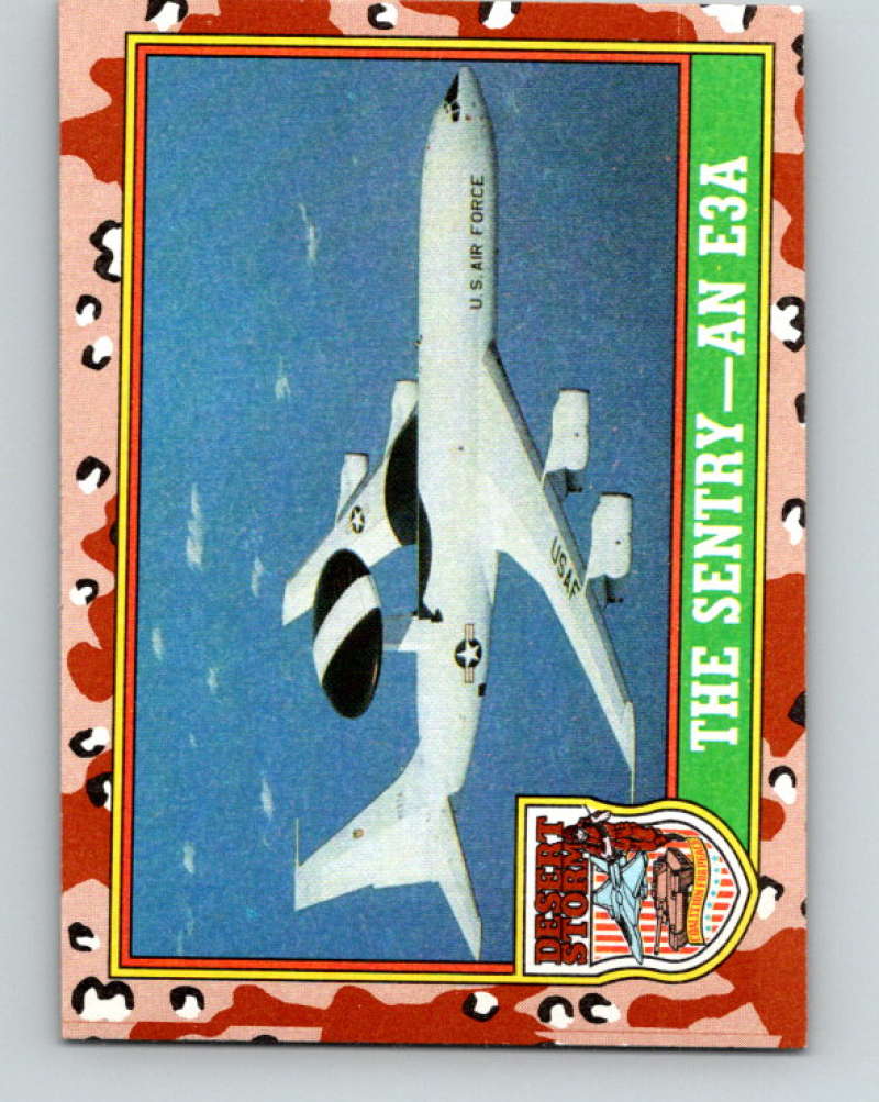 1991 Topps Desert Storm #33 The Sentry - An E3A Mint Image 1