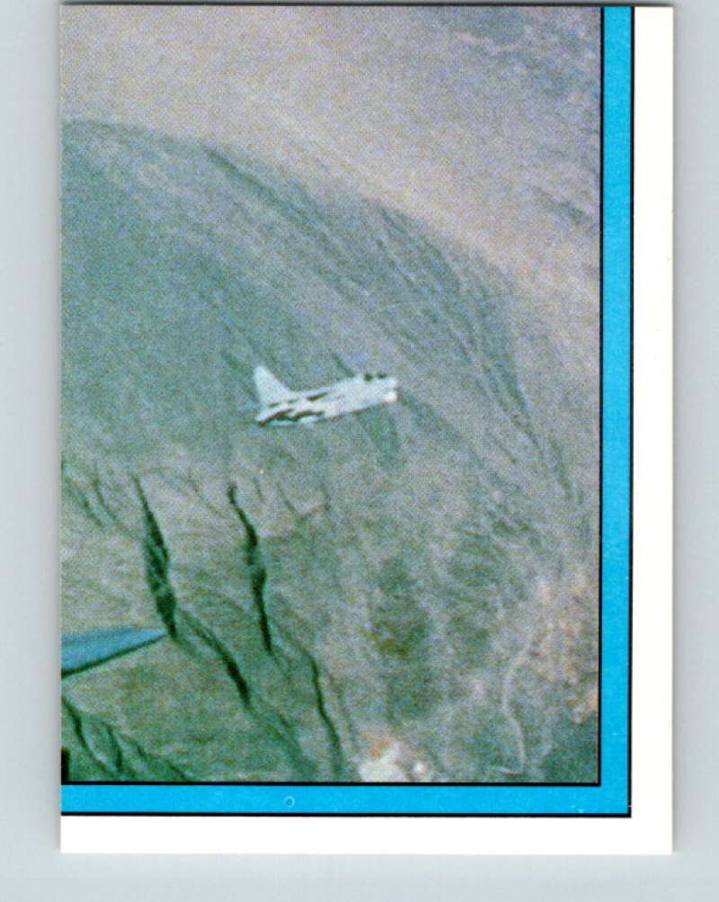 1991 Topps Desert Storm Stickers #18 U.S. Air Force Emblem MINT Image 2