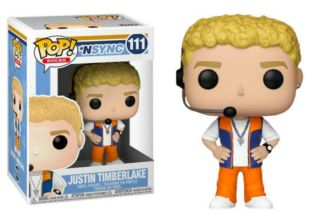 Funko Pop - 111 Rocks NSYNC - Justin Timberlake Vinyl Figure Image 1