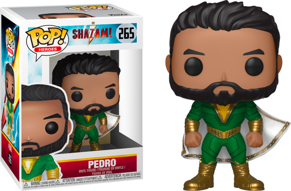 Funko Pop - 265 Heroes Shazam! - Pedro Vinyl Figure Image 1