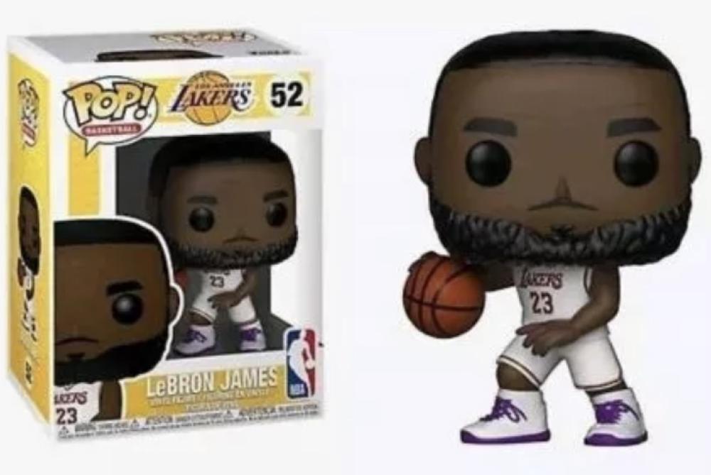 Funko Pop - 52 NBA Basketball - Lebron James Los Angeles Lakers Vinyl Figure