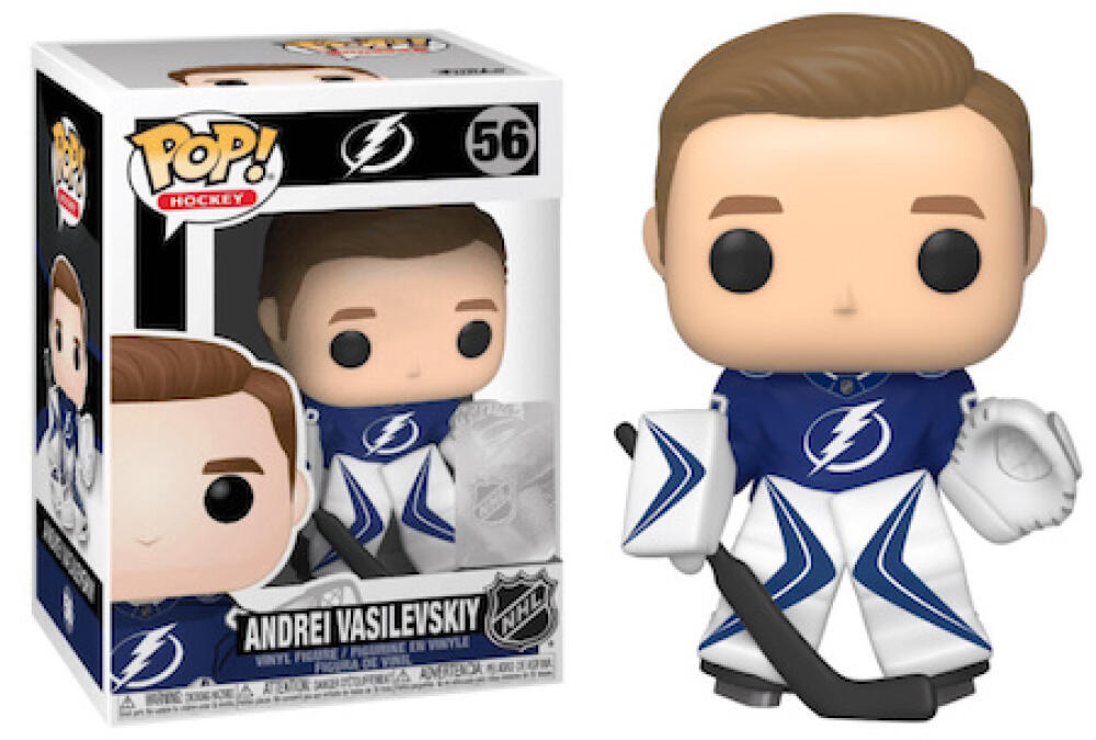 Funko Pop - NHL Andrei Vasilevskiy Tampa Bay Lightning Blue Vinyl Figure