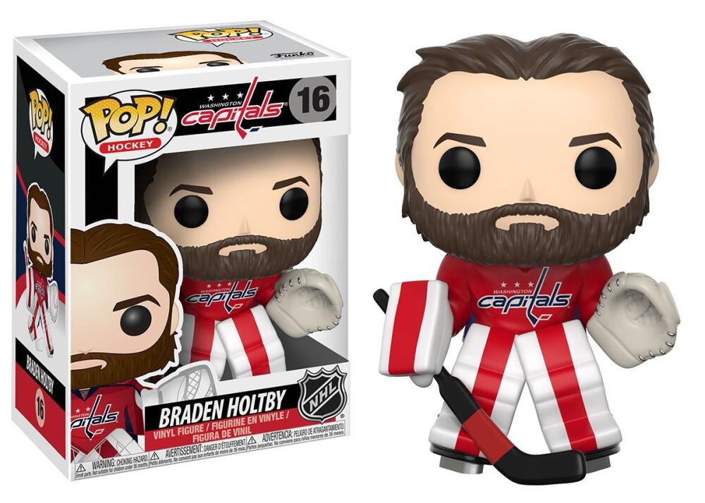 Funko Pop - NHL 16 Braden Holtby Washington Capitals Vinyl Figure Image 1