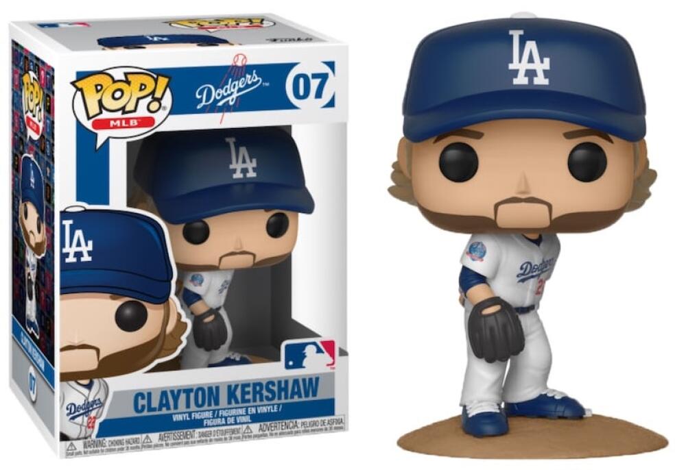 Funko Pop - 07 Baseball MLB Clayton Kershaw LA Dodgers Vinyl Figure