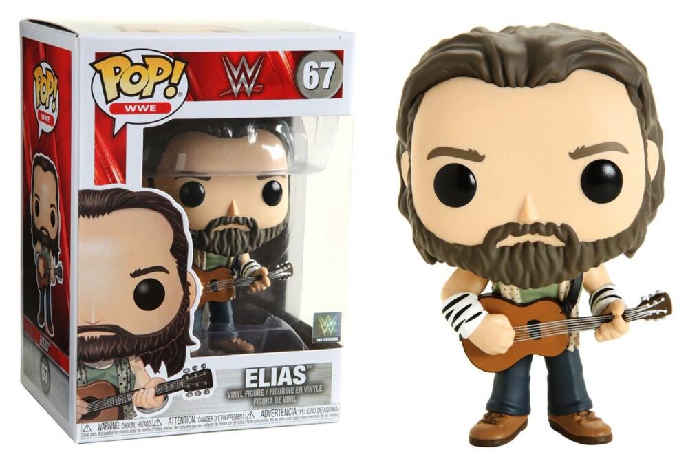Funko Pop - 67 WWE Wrestling - Elias with Guitar Vinyl Figure Image 1