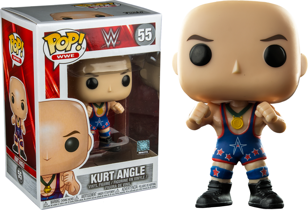 Funko Pop - 55 WWE Wrestling - Kurt Angle Vinyl Figure *VAULTED
