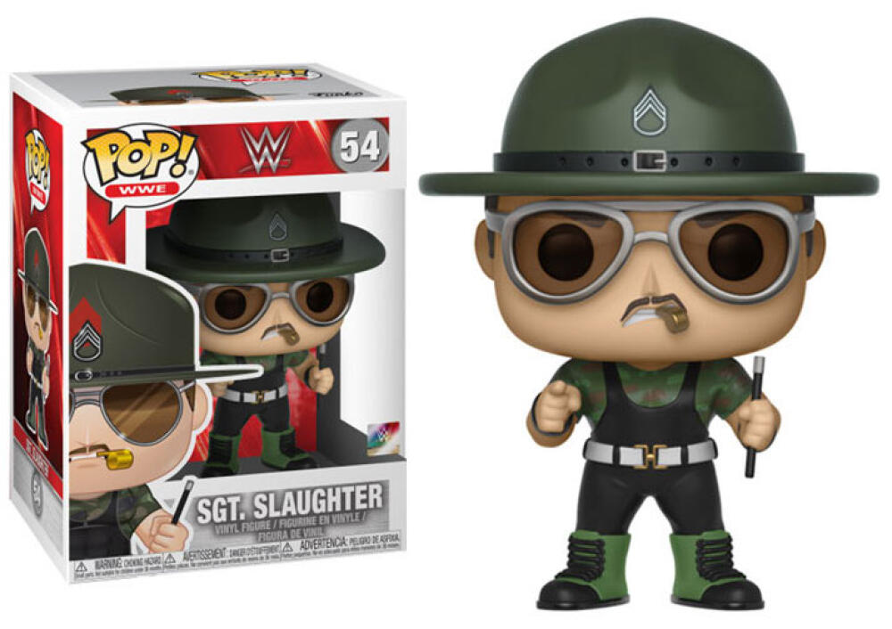 Funko Pop - 54 WWE Wrestling - Sgt. Slaughter Vinyl Figure