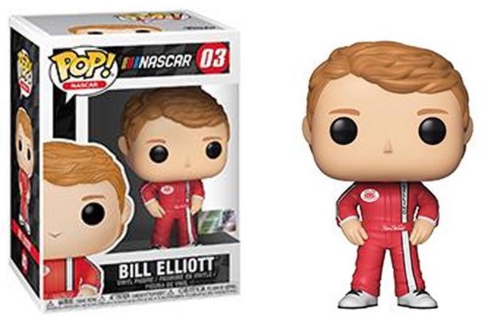 Funko Pop - 03 Nascar Racing - Bill Elliott Red Outfit Vinyl Figure