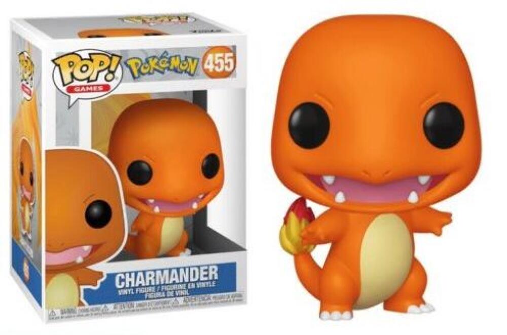 Funko Pop - 455 Games Pokemon - Charmander Vinyl Figure Image 1