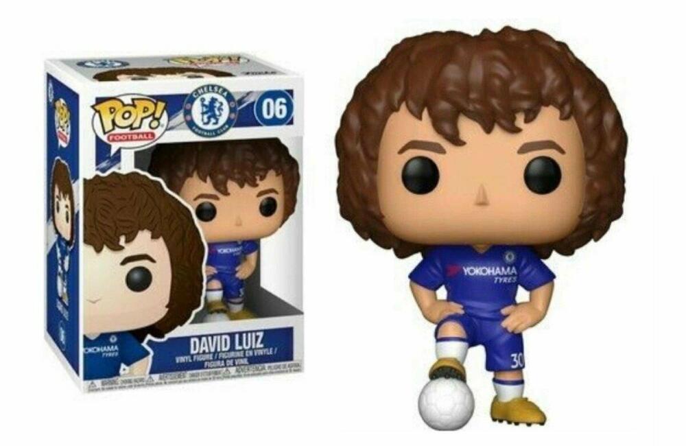 Funko Pop - 06 Soccer - David Luiz Chelsea Football Club Vinyl Figure *VAULTED
