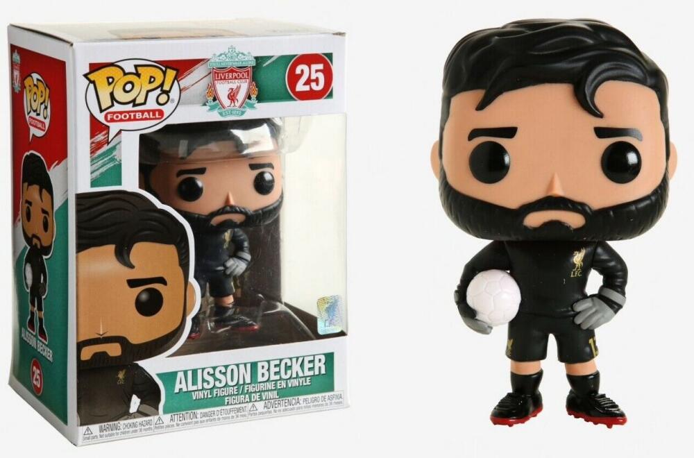 Funko Pop - 25 Soccer - Alisson Becker Liverpool Football Club Vinyl Figure