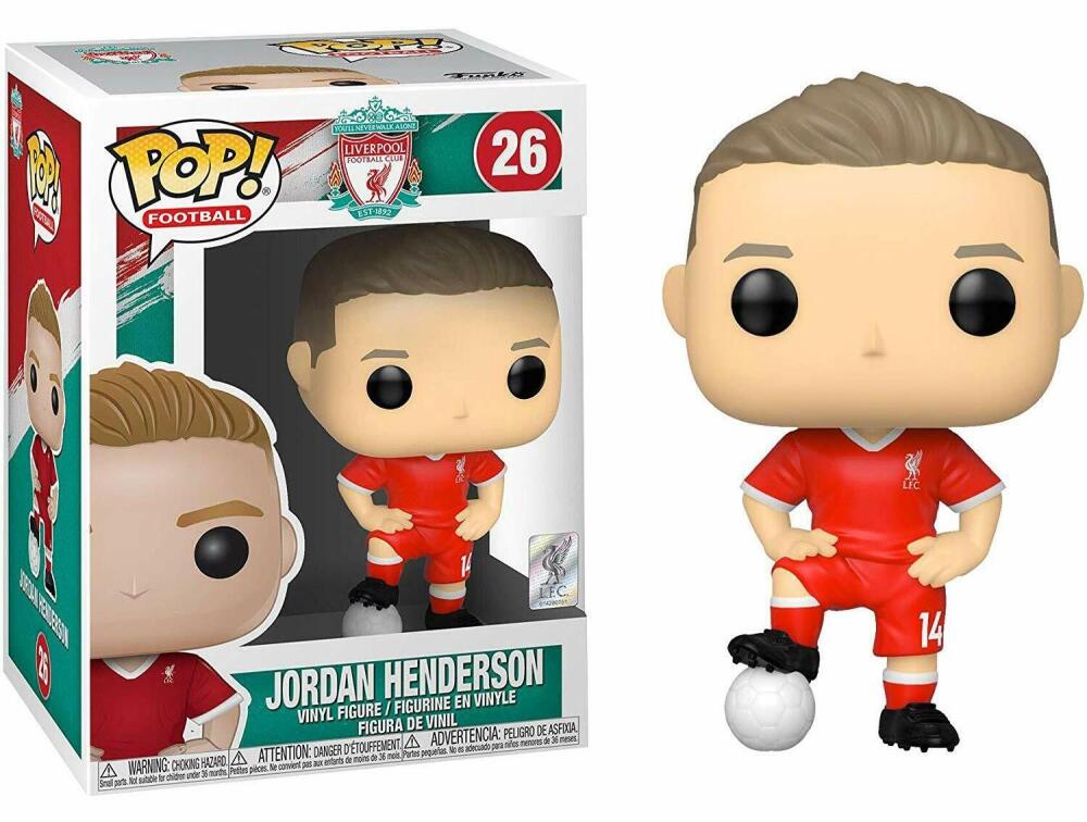 Funko Pop - 26 Soccer - Jordan Henderson Liverpool Football Club Vinyl Figure