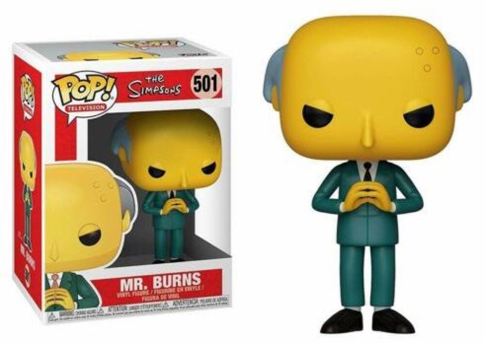 Funko Pop - 501 Television The Simpsons - Mr. Burns Blue Suit Vinyl Figure