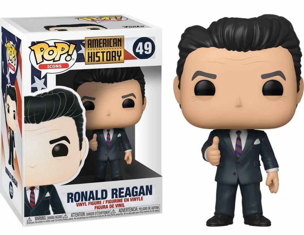 Funko Pop - 49 icons American History - Ronald Reagan President Vinyl Figure